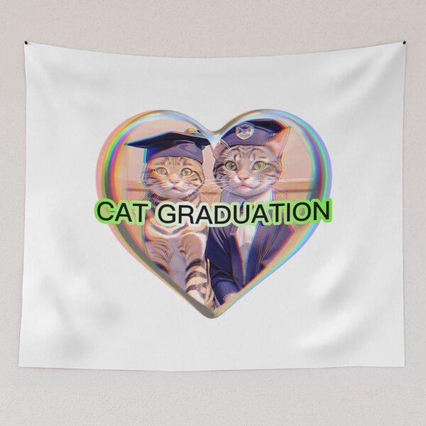 Item preview, Cat Graduation,College Cat,Cat Student designed and sold by Lychee Design.