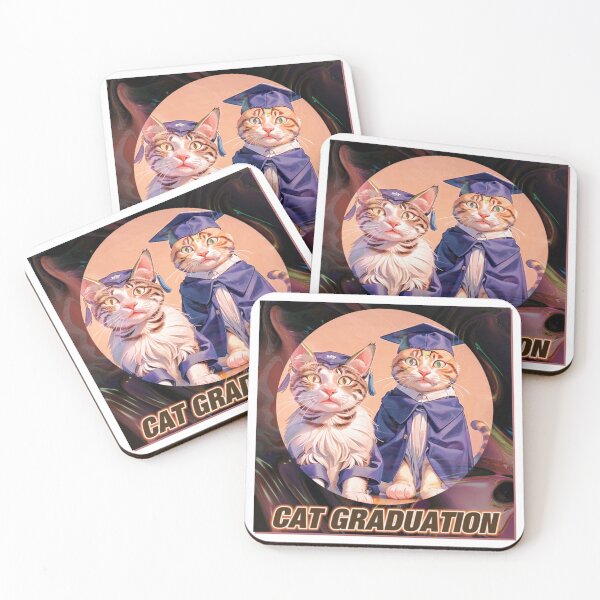 Item preview, Cat Graduation,College Cat,Cat Student designed and sold by Lychee Design.