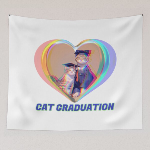 Item preview, Cat Graduation,College Cat,Cat Student designed and sold by Lychee Design.