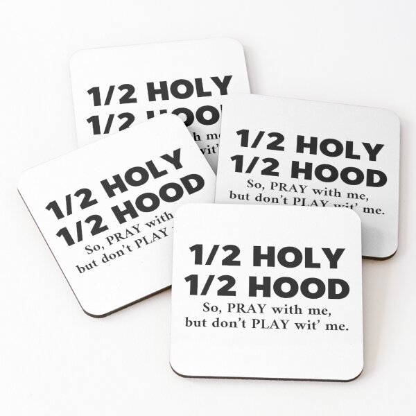 Item preview, 1/2 Holy + 1/2 Hood designed and sold by McCallnWaldo.