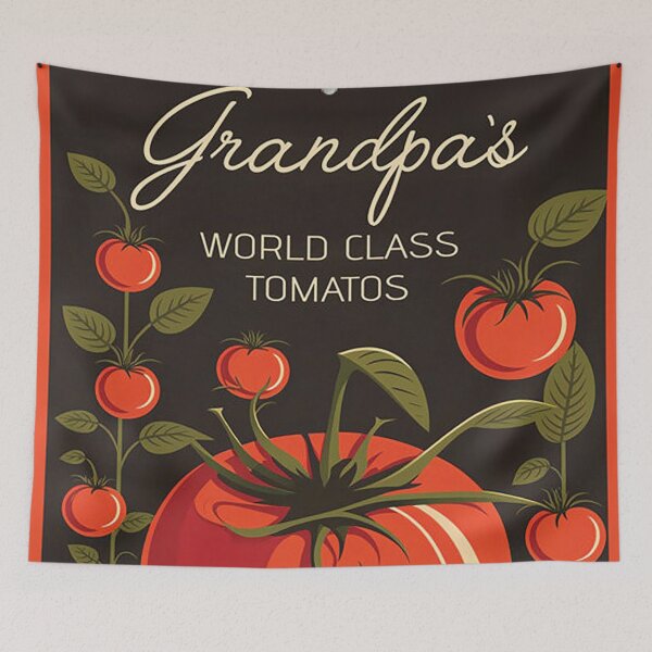 Item preview, Grandpa's World Class Tomatos designed and sold by MarrieBryant.