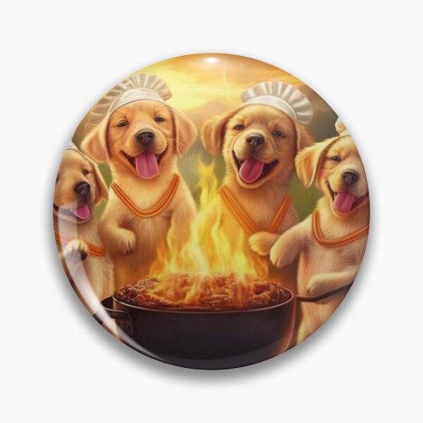 Item preview, Barbecue Chef Puppies and Summer Fun designed and sold by BrandonArtWorld.