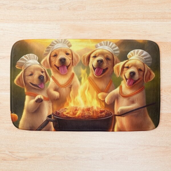 Item preview, Barbecue Chef Puppies and Summer Fun designed and sold by BrandonArtWorld.