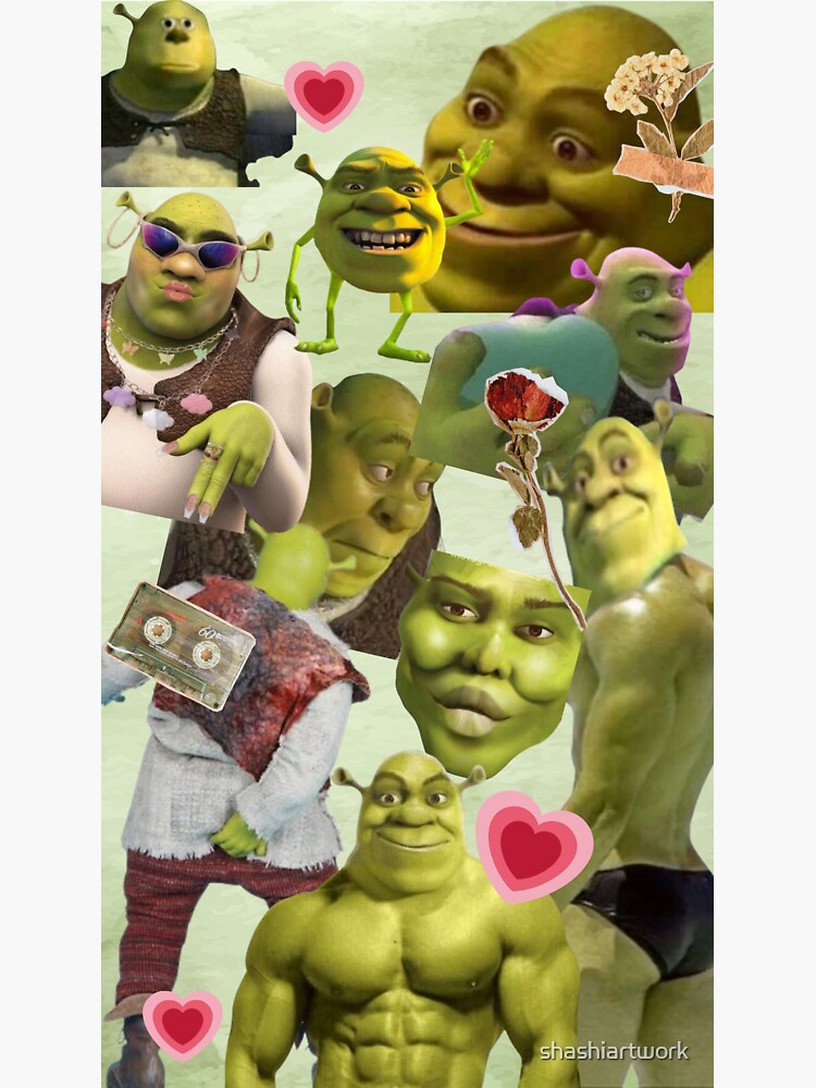 Shrek Shrekashley Sticker by Crowders Ridge for iOS & Android