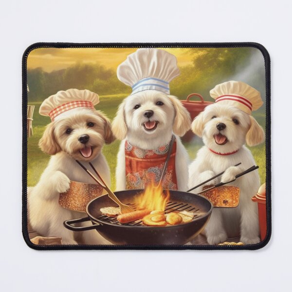 Item preview, Barbecue Chef Puppies and Summer Fun designed and sold by BrandonArtWorld.