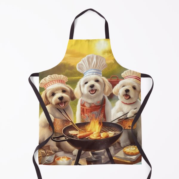 Item preview, Barbecue Chef Puppies and Summer Fun designed and sold by BrandonArtWorld.