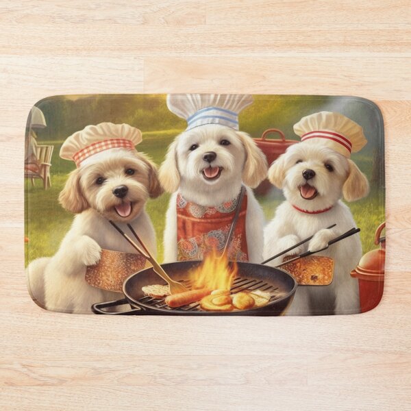 Item preview, Barbecue Chef Puppies and Summer Fun designed and sold by BrandonArtWorld.