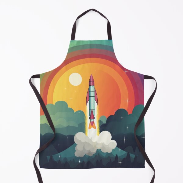 Item preview, Colorful Rainbow Rocket designed and sold by UlDesigns.