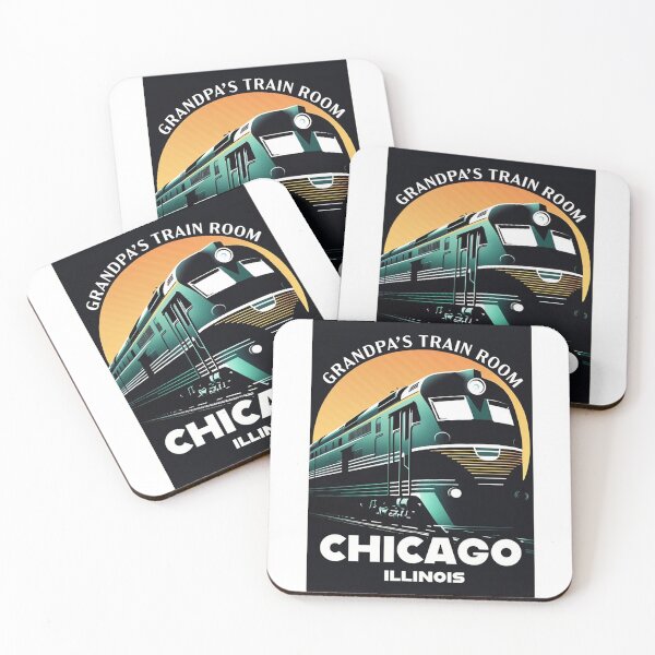 Item preview, Train Room Chicago Illinois designed and sold by MarrieBryant.