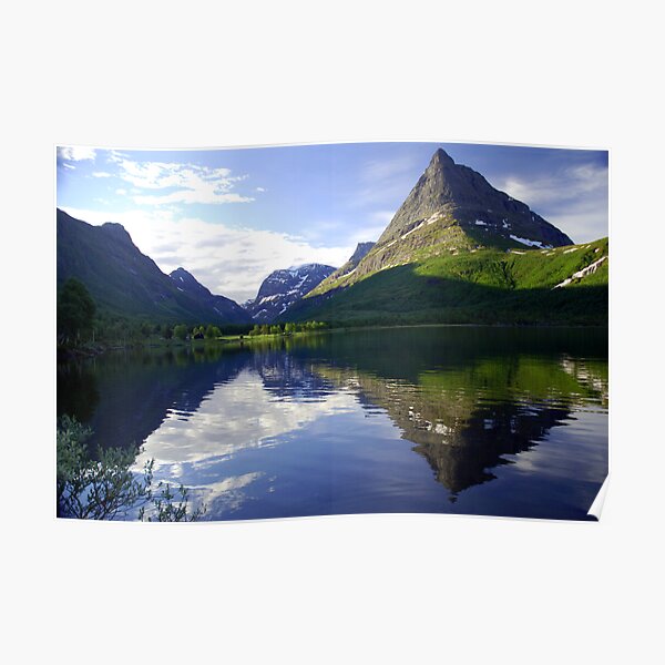 Innerdalshornet, Renndoelsetra, Innerdalen, Norway Poster
