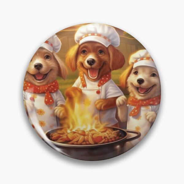 Item preview, Barbecue Chef Puppies and Summer Fun designed and sold by BrandonArtWorld.