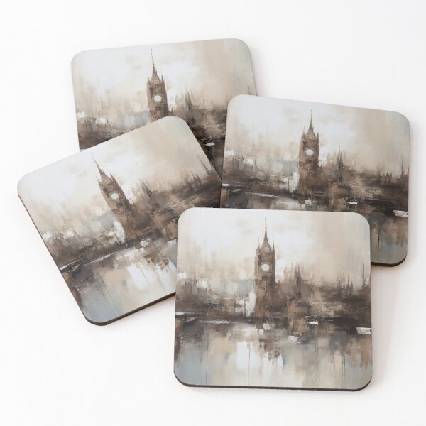 Item preview, Abstract Big Ben London designed and sold by Urbane Collective.