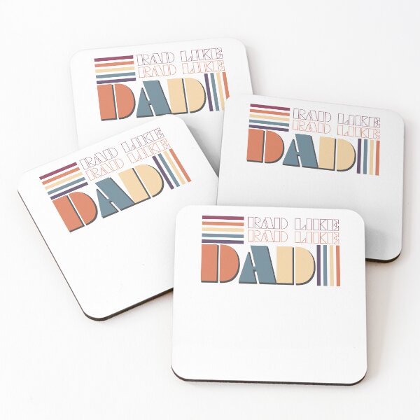 Item preview, Funny Rad Like Dad Vintage Retro Fathers Day Best Dad Jokes designed and sold by TrendySisters.