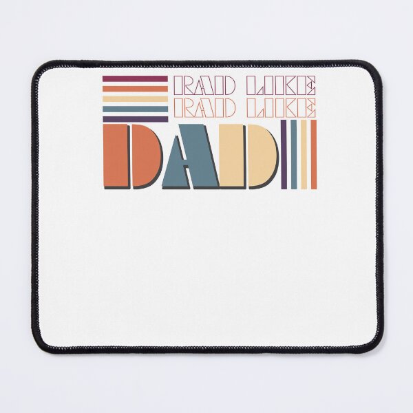 Item preview, Funny Rad Like Dad Vintage Retro Fathers Day Best Dad Jokes designed and sold by TrendySisters.