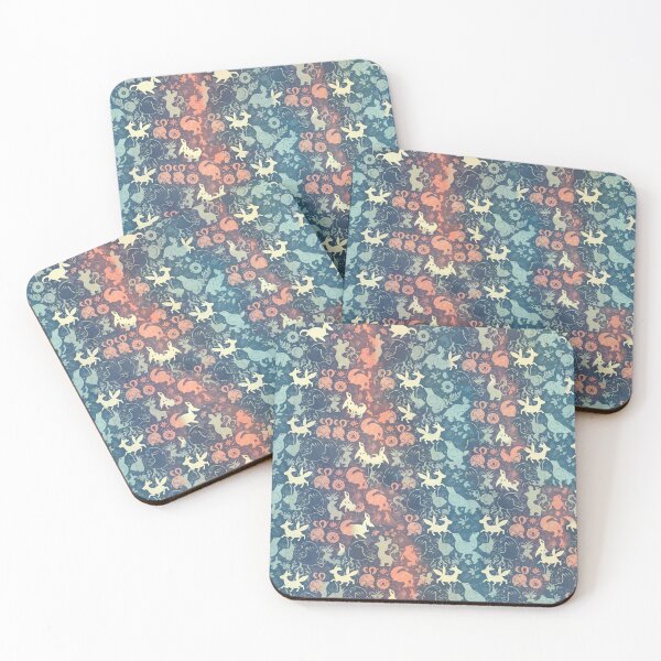Item preview, Whimsical Wildlife: A Playful Pattern of Small Creatures designed and sold by dorzaart.