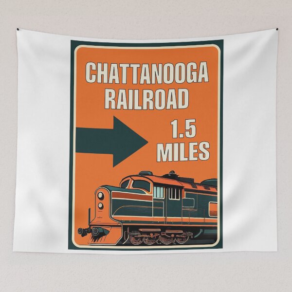 Item preview, Chattanooga Rail Road 1.5 Miles designed and sold by sandraChristy.