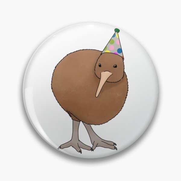 Item preview, Party Hat Kiwi! designed and sold by KiwiInSpring.