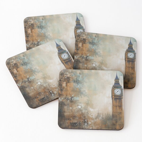 Item preview, Abstract Big Ben London Version 2 designed and sold by Urbane Collective.