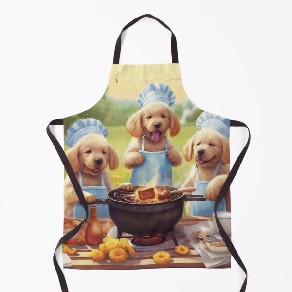 Item preview, Barbecue Chef Puppies and Summer Fun designed and sold by BrandonArtWorld.