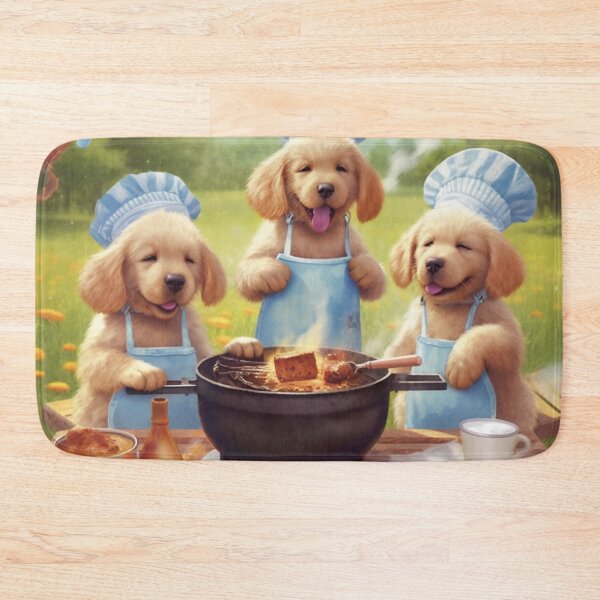 Item preview, Barbecue Chef Puppies and Summer Fun designed and sold by BrandonArtWorld.