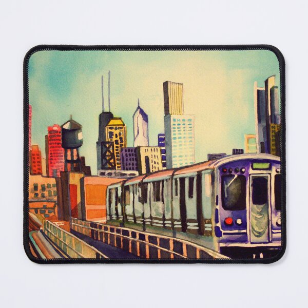 Item preview, L - Green Line - Chicago CTA designed and sold by alchemyopolis.