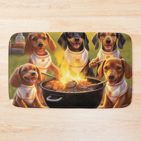 Item preview, Barbecue Chef Puppies and Summer Fun designed and sold by BrandonArtWorld.