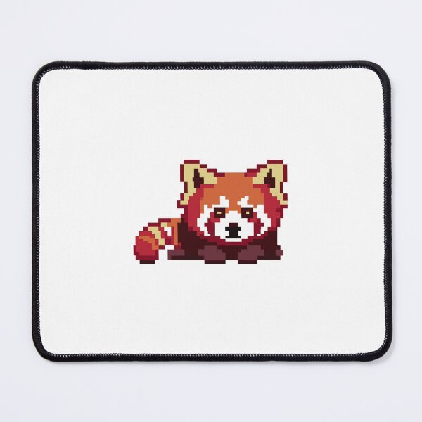Item preview, A cute red panda in pixel art designed and sold by Vickut.