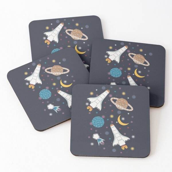 Item preview, Space Planets Star intergalactic adventure designed and sold by Lozzie Eliza Designs.