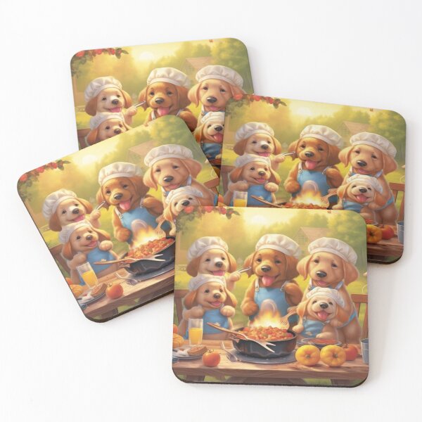 Item preview, Barbecue Chef Puppies and Summer Fun designed and sold by BrandonArtWorld.