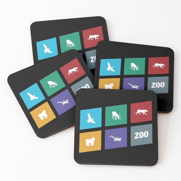 Item preview, Minimalist Animals Board Game designed and sold by pixeptional.