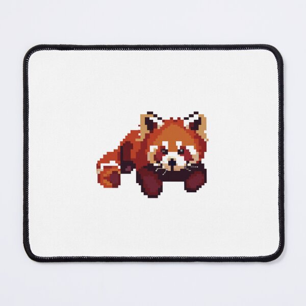 Item preview, A cute red panda in pixel art designed and sold by Vickut.