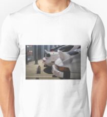 Ducks in a row Unisex T-Shirt