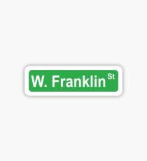 W. Franklin St Sticker