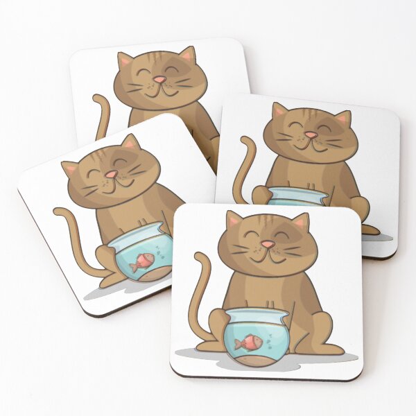 Item preview, Cat & Fish designed and sold by mugsmors.