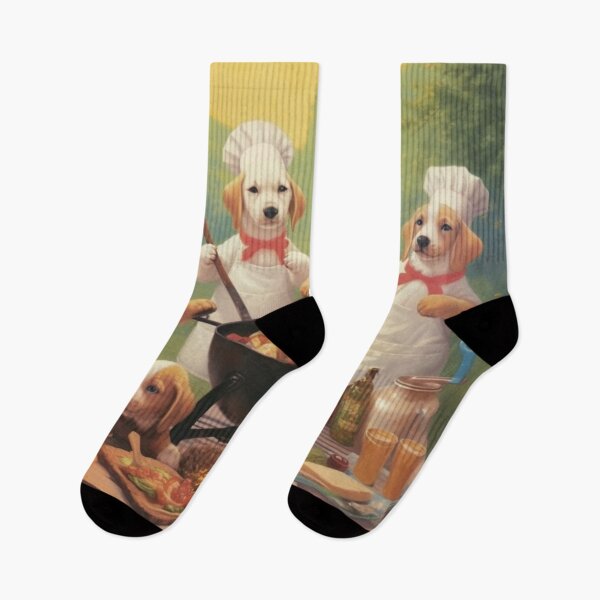 Item preview, Barbecue Chef Puppies and Summer Fun designed and sold by BrandonArtWorld.