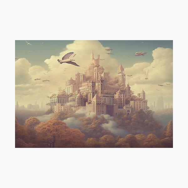 Castle on Hill Photographic Print