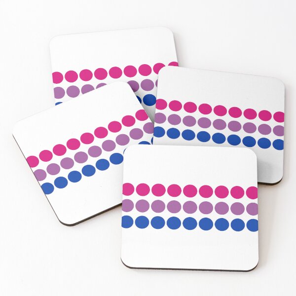 Item preview, Pride Dots - Bisexual Flag Colors designed and sold by PaperViewStore.