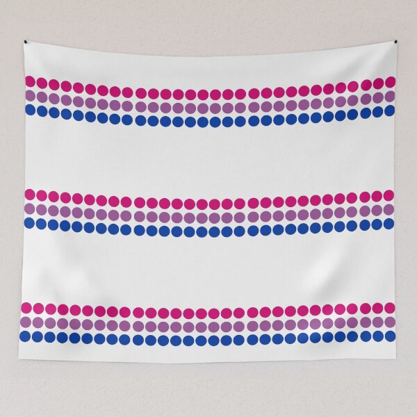 Item preview, Pride Dots - Bisexual Flag Colors designed and sold by PaperViewStore.