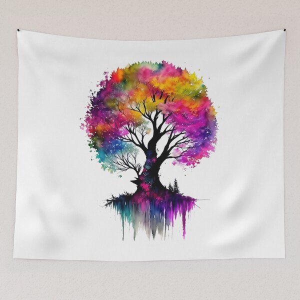 Item preview, A fantastic big colorful tree designed and sold by Picture-Art.