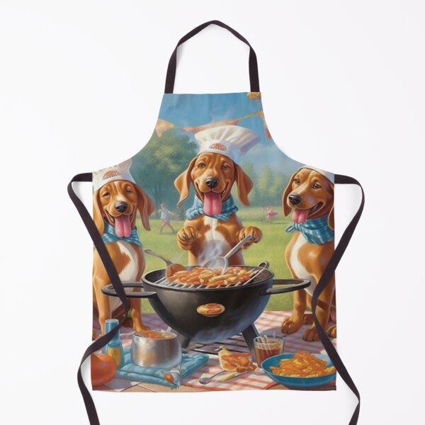 Item preview, Barbecue Chef Puppies and Summer Fun designed and sold by BrandonArtWorld.