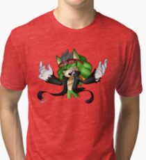 when worlds collide Tri-blend T-Shirt