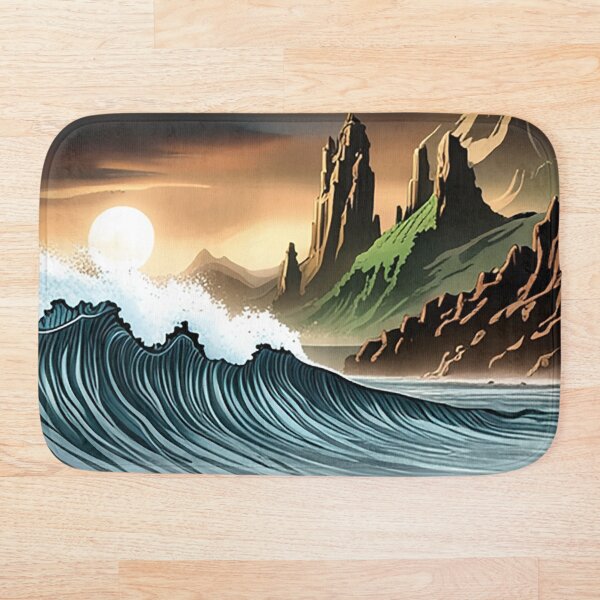 Item preview, Sueños de máquina de surf mental 024 designed and sold by Design--Spore.