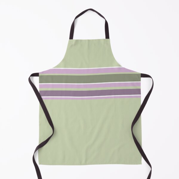 Item preview, Pistachio green with lilac stripes. designed and sold by marinaklykva.