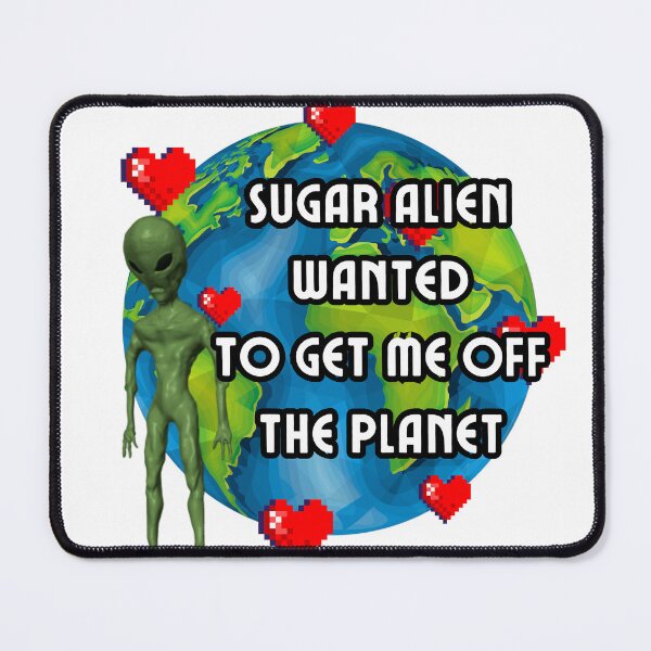 Item preview, alien meme phrase designed and sold by Runasfehu.