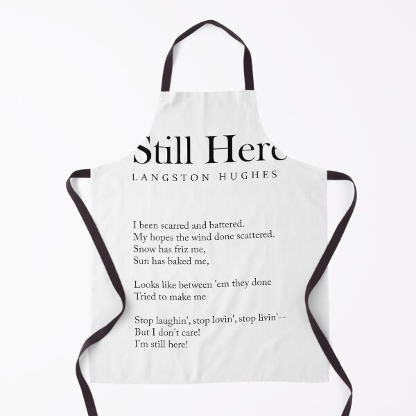 Aperçu de l'œuvre Still Here - Langston Hughes Poem - Literature - Typography Print 2 créée et vendue par Studio Grafiikka.