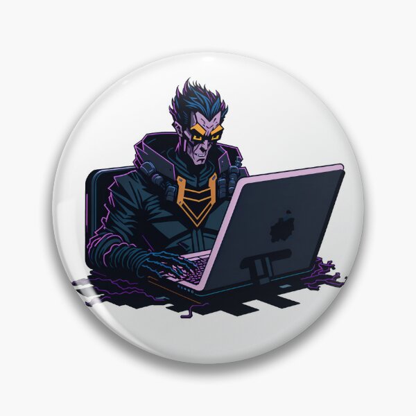 Item preview, Low Poly Hacker Supervillian! designed and sold by mukraker.