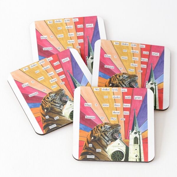 Item preview, Mary Oliver We Shake With Joy designed and sold by felixuber.