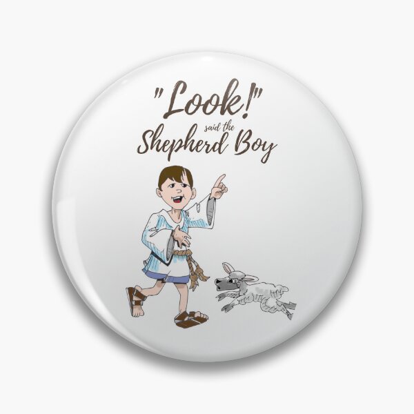 Item preview, "Look!" said the Shepherd Boy designed and sold by Talukalou.