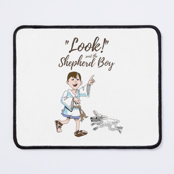 Item preview, "Look!" said the Shepherd Boy designed and sold by Talukalou.
