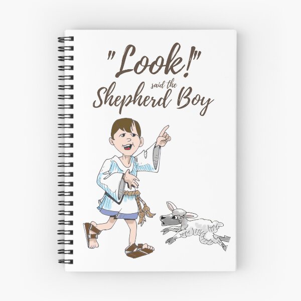 Item preview, "Look!" said the Shepherd Boy designed and sold by Talukalou.
